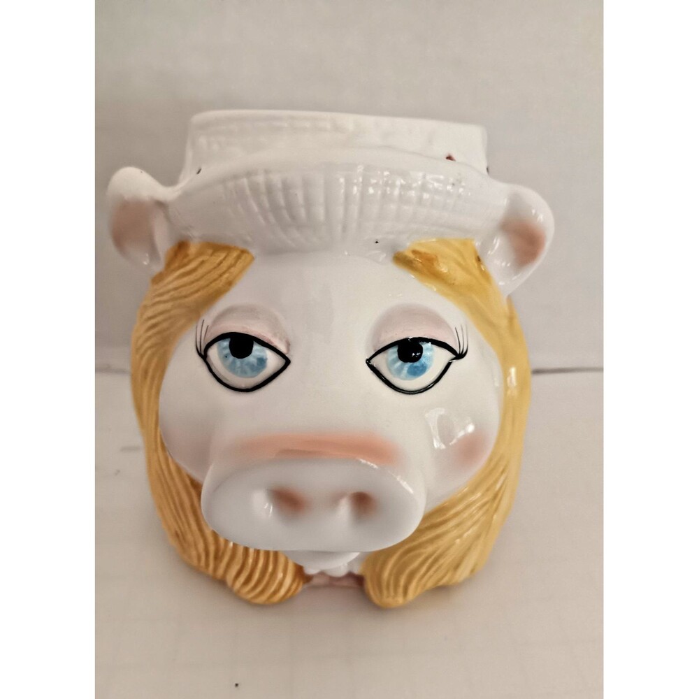 Sigma The Jonathon Collection Miss Piggy Mug Planter 1979 Muppets